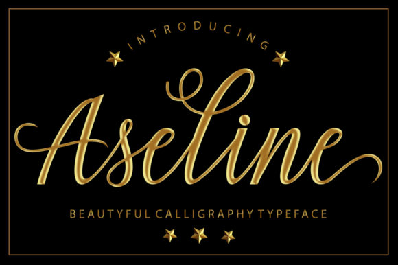 Aseline: A Modern Script Font for Polished Digital Branding