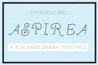 Aspira: The Hand-Drawn Decorative Font for Brand Identity