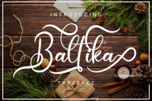 Baltika Font Review for Elegant Branding and Invitations