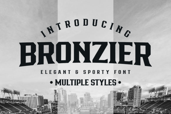 Bronzier Typeface: A Strong Serif for Authentic Brand Identity