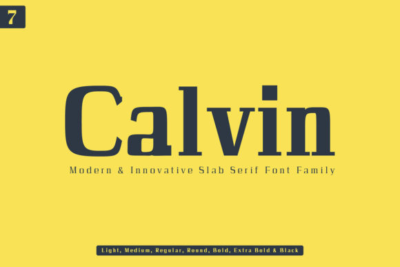 Calvin Slab Typeface: Elevating Brand Identity with Modern Typography