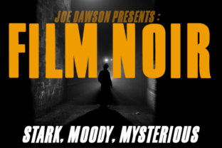 Film Noir Typeface: Bold Elegance for Modern Web Design