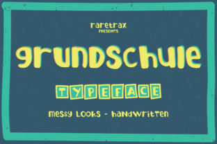 Grundschule Typeface Review: A Playful Script Handwritten Font for Creative Projects