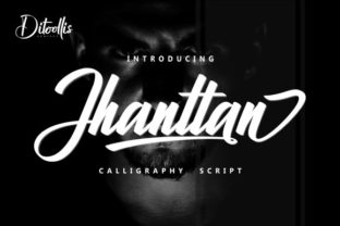 Jhanttan Typeface Review: Bold Script for Striking Brand Identity