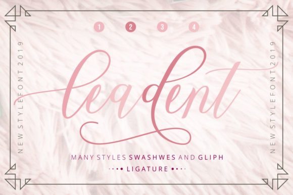 Leadent Script: The Handwritten Font for Authentic Brand Identity
