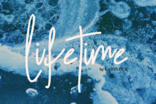 Lifetime: A Natural Handwritten Script for Modern Digital Branding