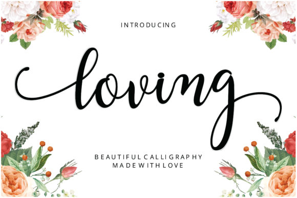 Loving Typeface Review: Elevating Editorial Design with Playful Script Charm