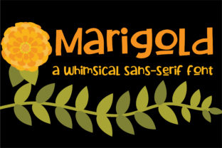 Marigold Typeface Review: Whimsical Sans Serif for Campaign Design