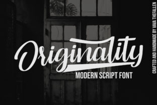 Originality Script: A Modern Handwritten Typeface for Campaign Design