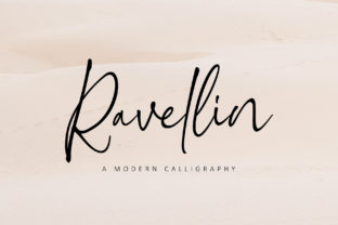 Ravellin Typeface for Modern Handmade Branding