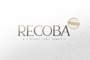 Recoba Typeface Review: Elegant Serif for Boutique Branding