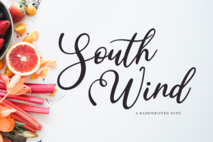 South Wind Typeface: Elevating Editorial Design with Handmade Script