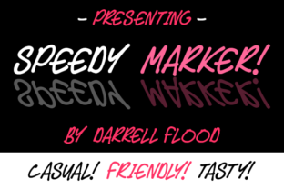 Speedy Marker Typeface Review for Editorial Design