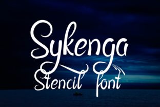 Sykenga Stencil Font Review for Distinct Brand Identity