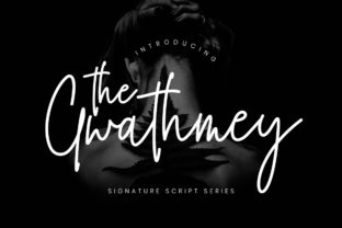 The Gwathmey Script for Elegant Editorial Branding