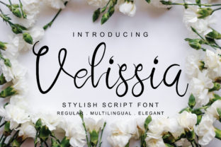 Velissia: The Elegant Script Font for Scroll-Stopping Brand Visuals