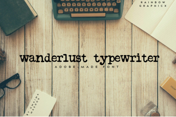 Wanderlust Typewriter: The All Lowercase Font for Authentic Brand Storytelling