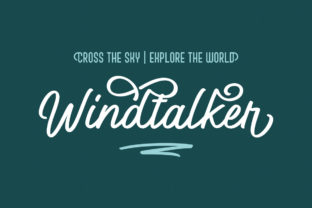 Windtalker: The Casual Script Handwritten Font for Authentic Campaigns